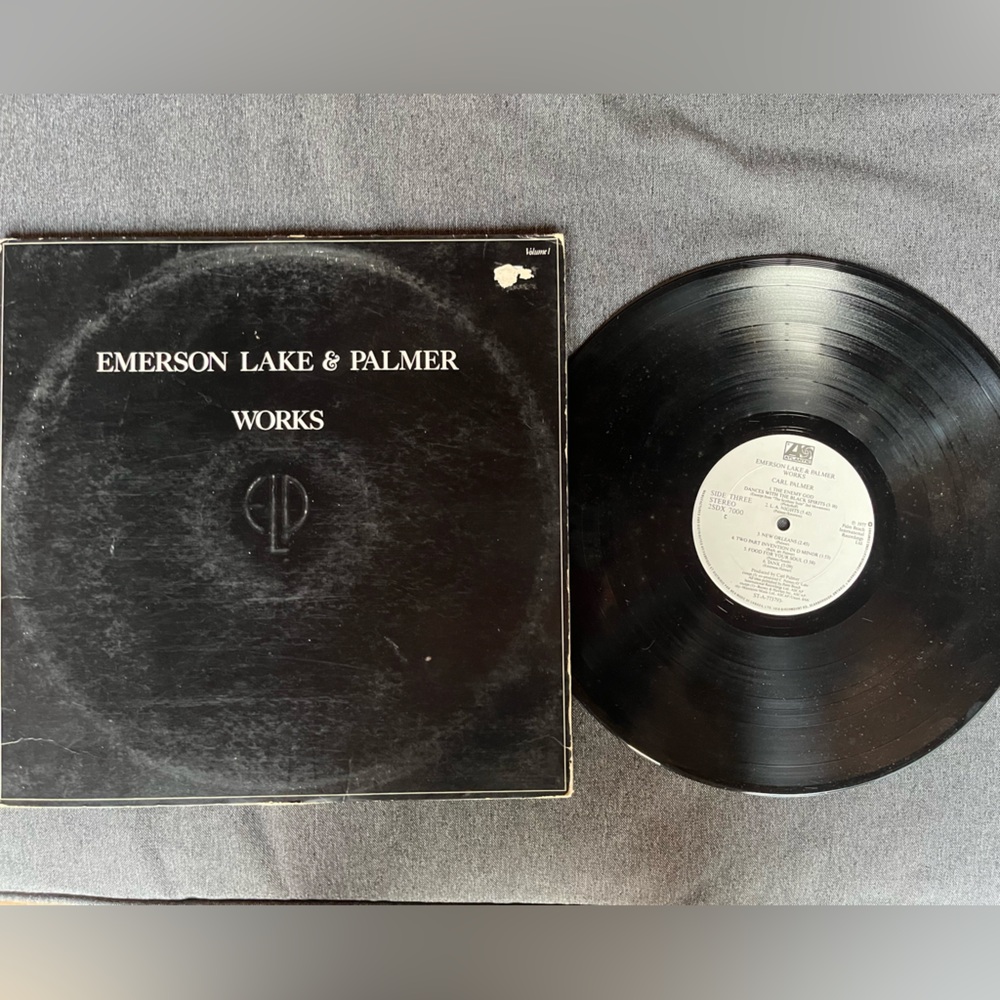 Emerson Lake & Palmer Vinyl Record Works Volume 1